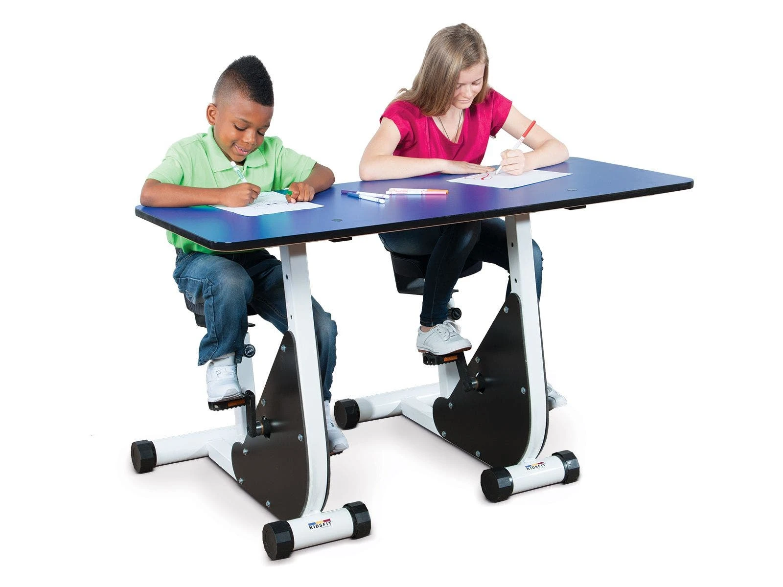 Kidsfit Kinesthetic Classroom Pedal Desks - Image 4