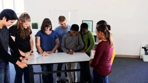 SmartStudy Whiteboard Standing Desk - Image 13