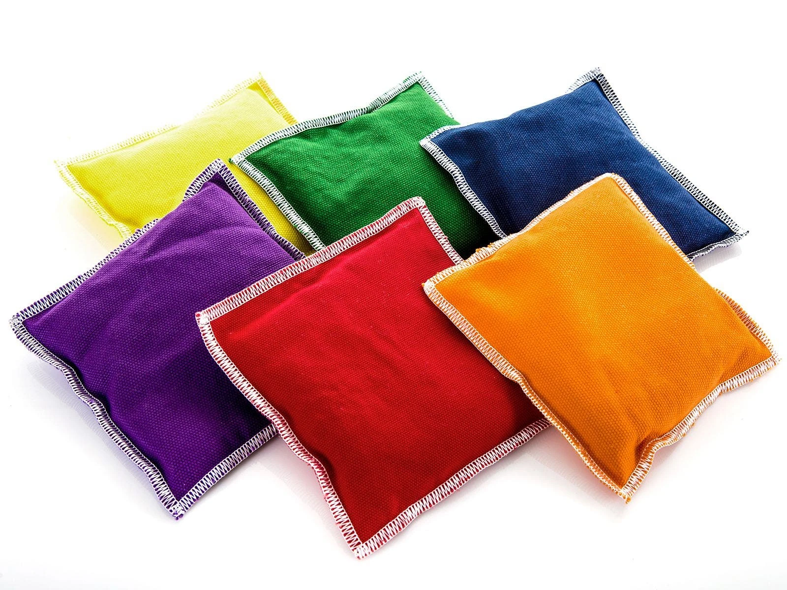 Rainbow Polyester & Cotton Beanbags - Image 3