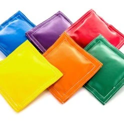 Rainbow Vinyl Beanbags