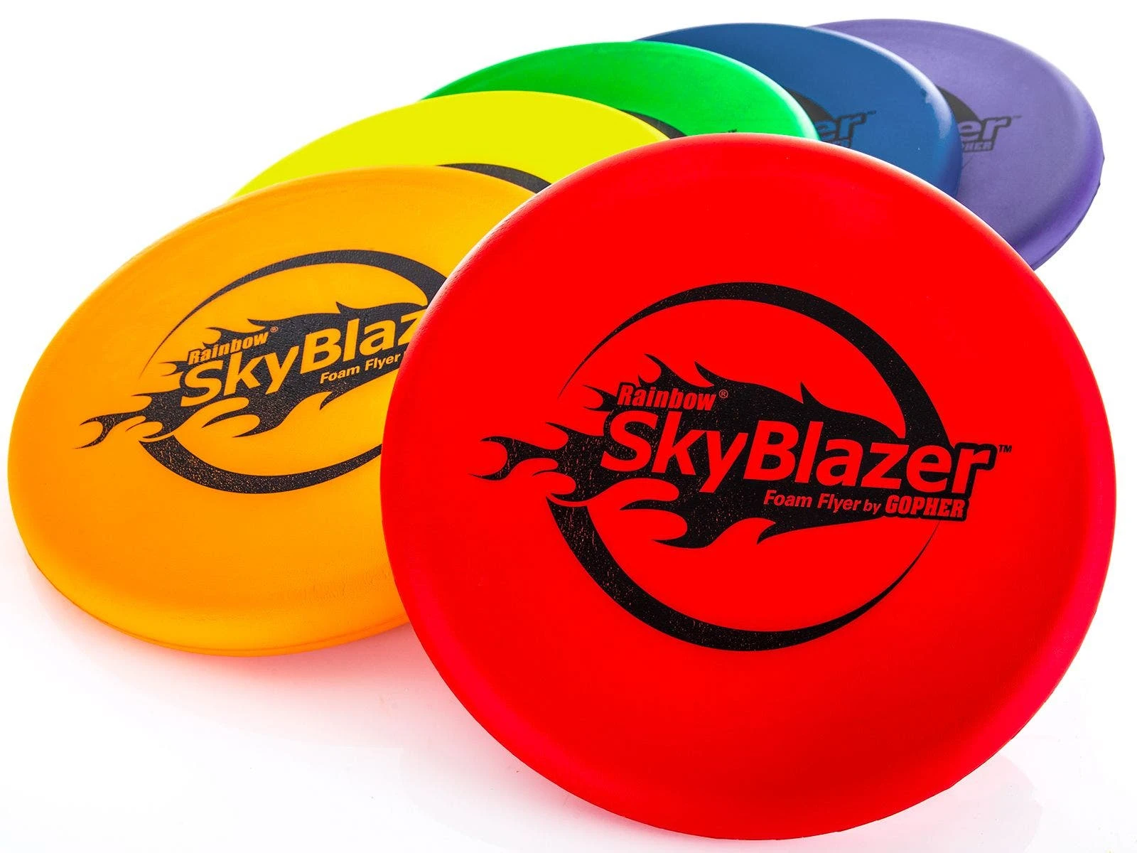 Rainbow SkyBlazer Foam Discs