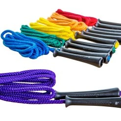 Rainbow QuickTurn Braided Polyester Jump Ropes