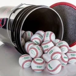 Diamond DOB Full-Hardness Practice Baseballs With Bucket