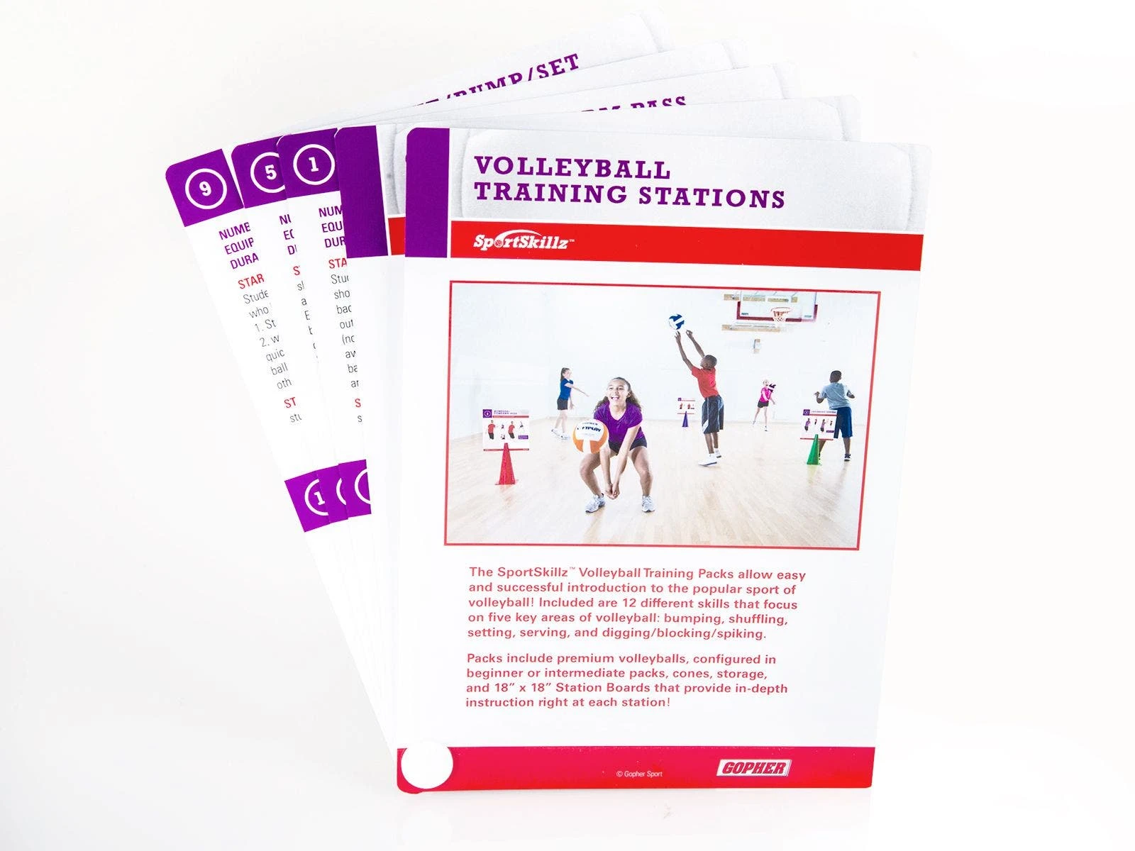 SportSkillz Volleyball Training Station Packs - Image 6