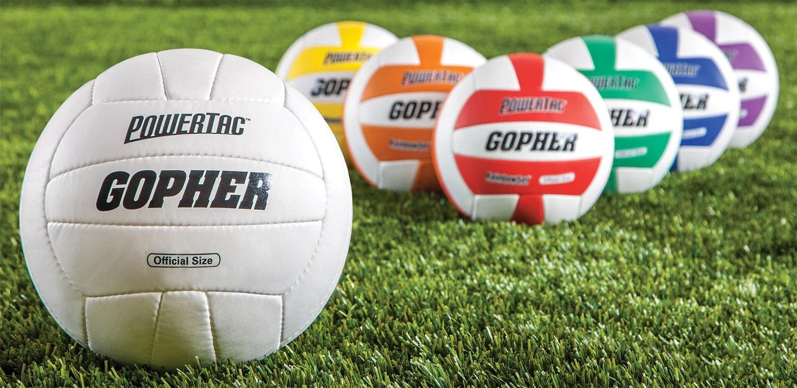 Rainbow PowerTac Volleyballs - Image 8