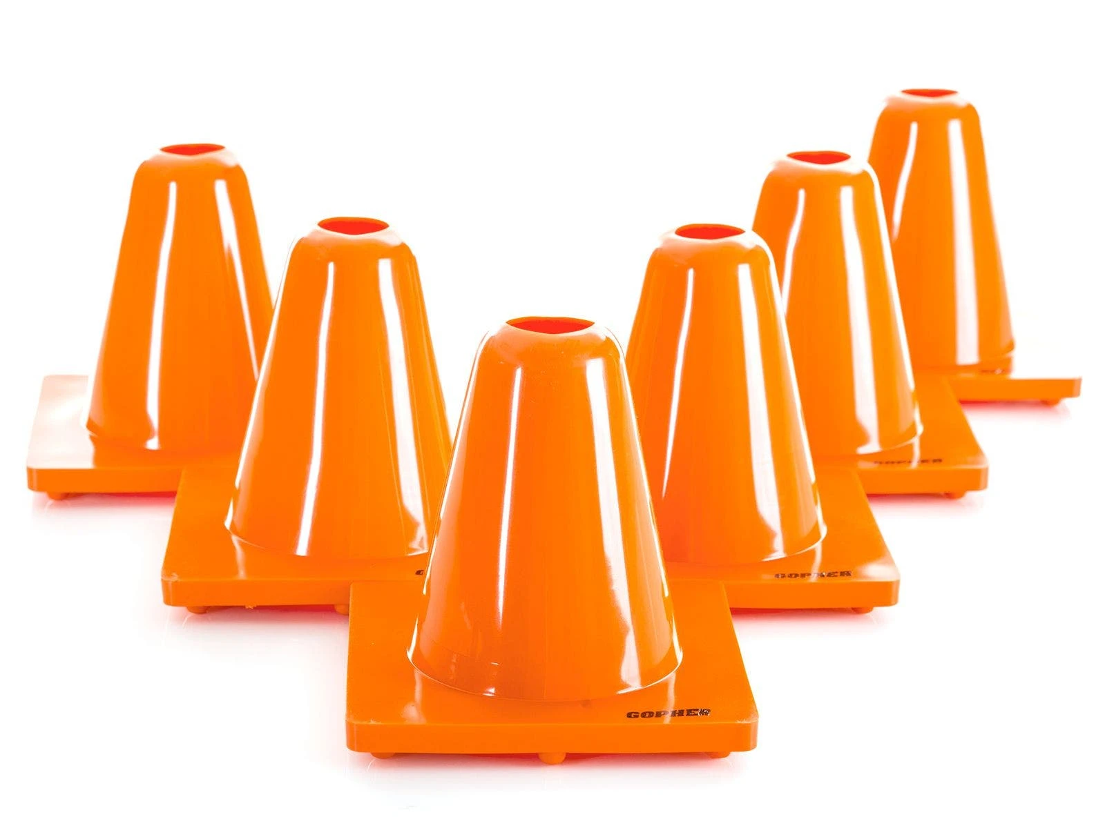 Orange Vinyl Cones - Image 5