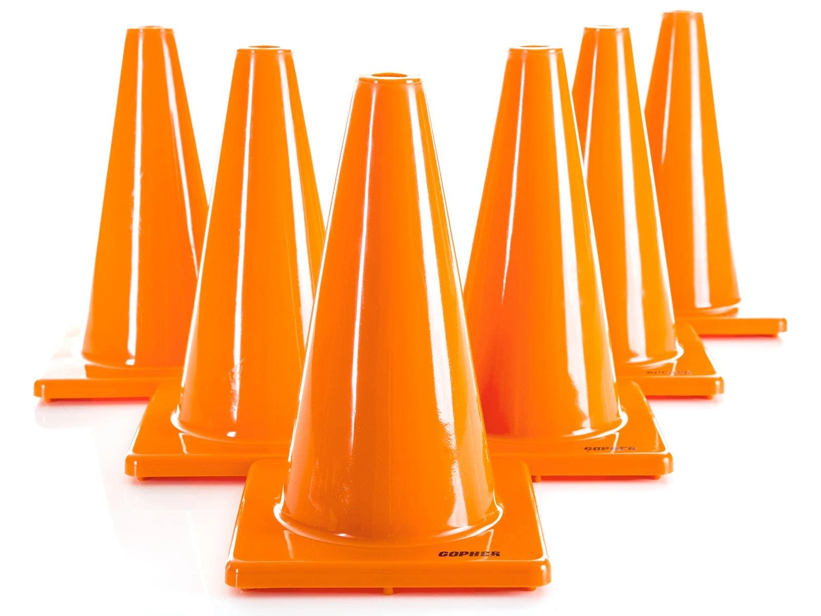 Orange Vinyl Cones - Image 6