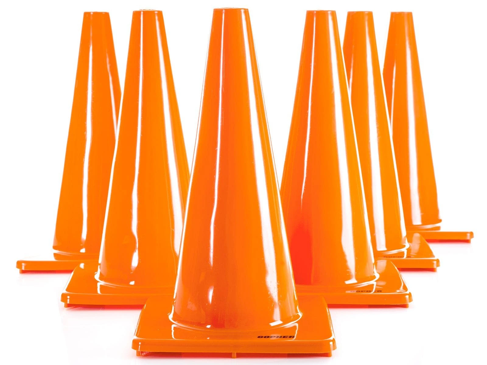 Orange Vinyl Cones - Image 7