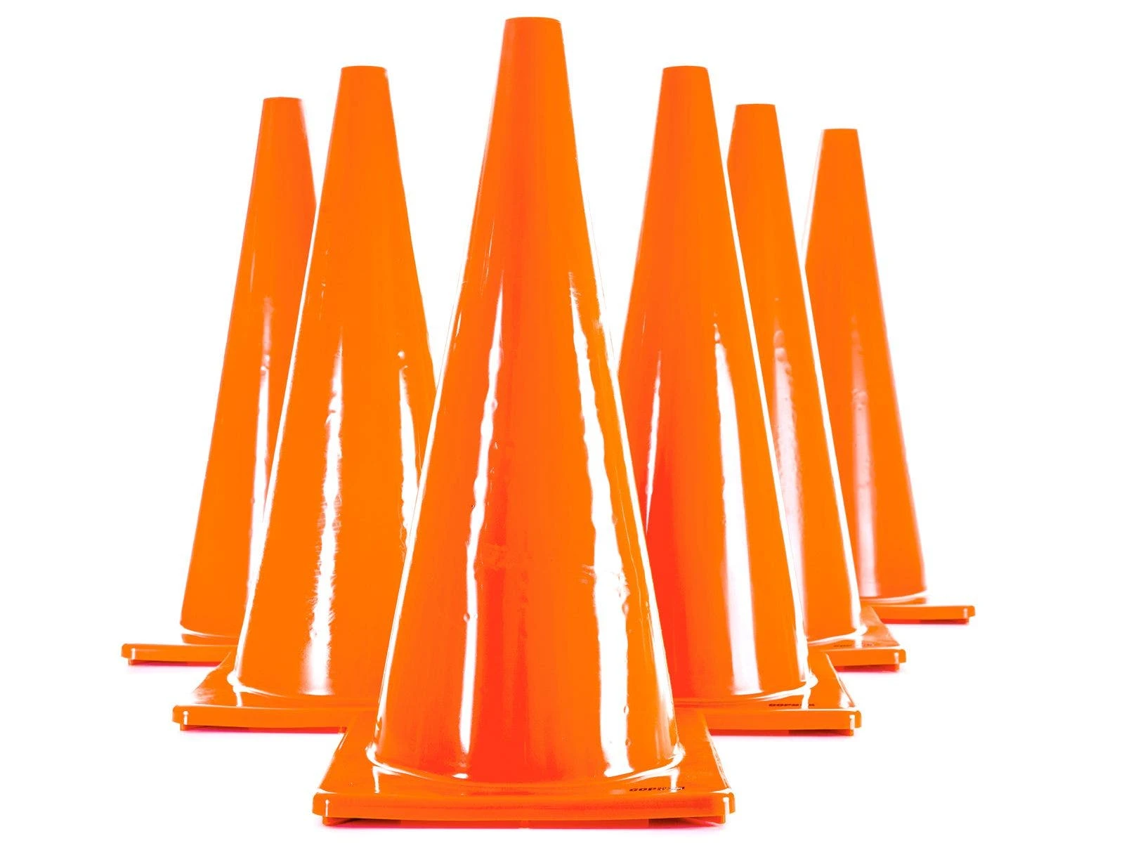 Orange Vinyl Cones - Image 8