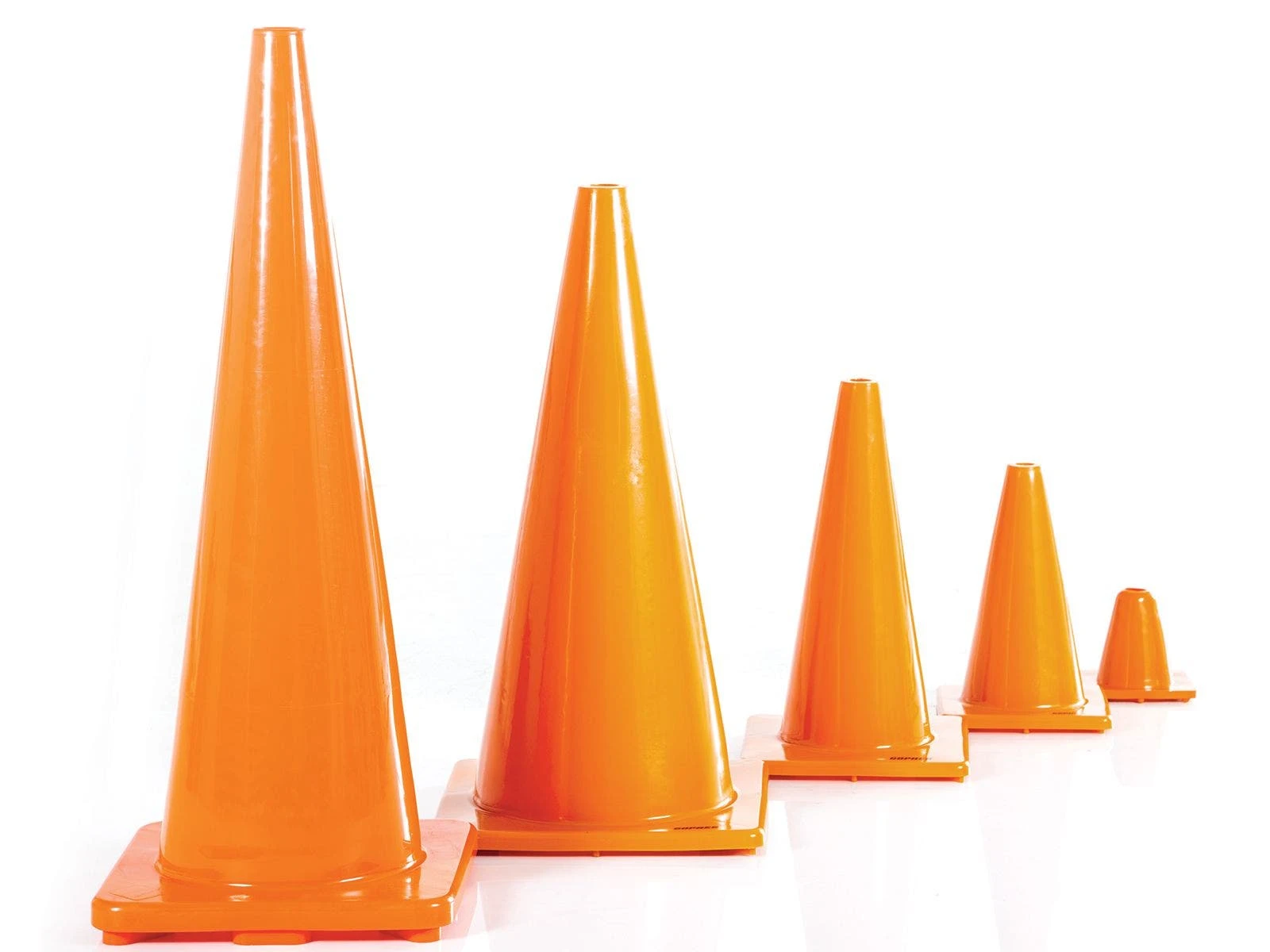 Orange Vinyl Cones - Image 11