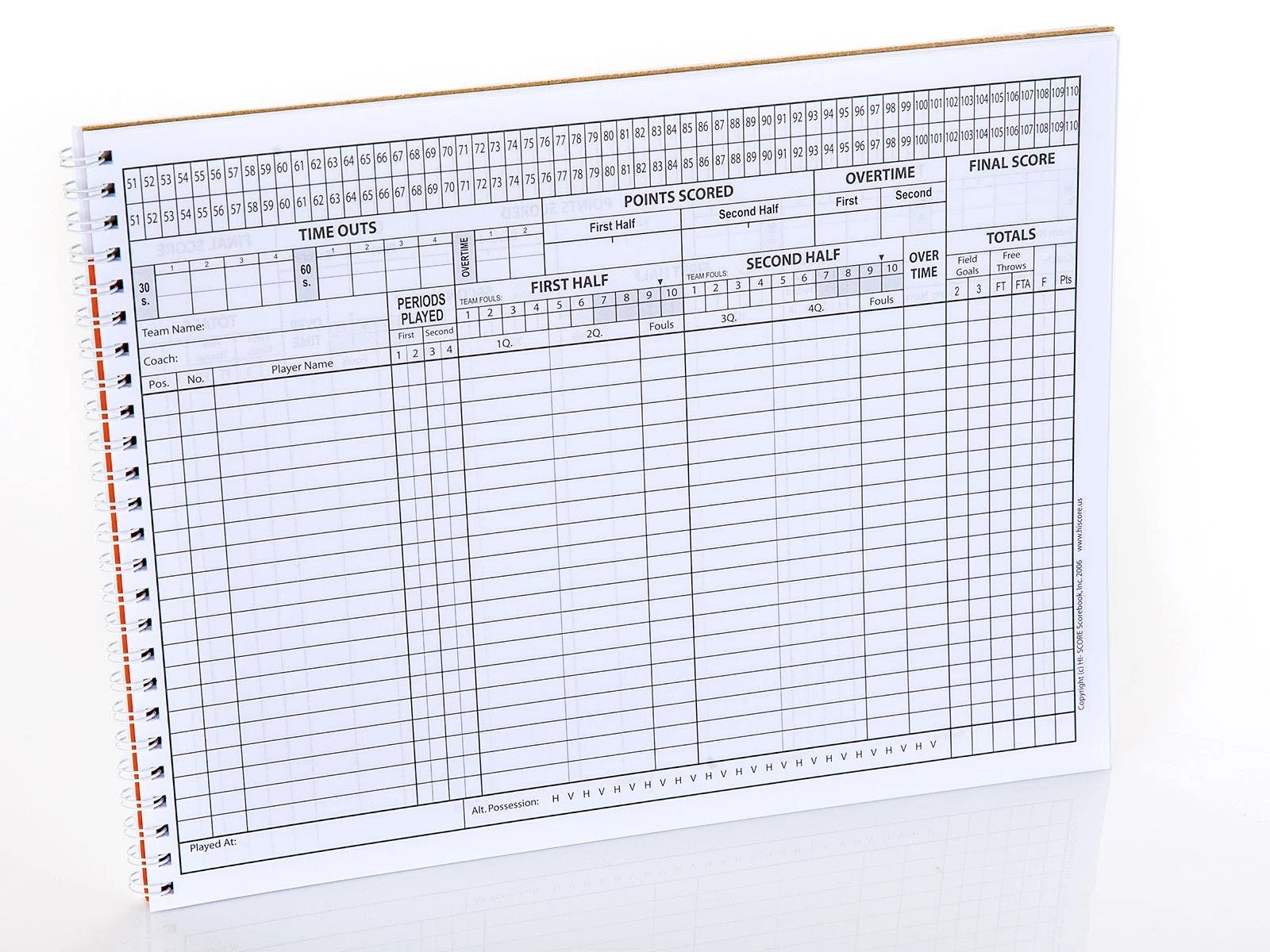 Basketball Scorebooks - Image 3