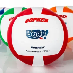 Gopher Rainbow Biggie! Training Volleyballs