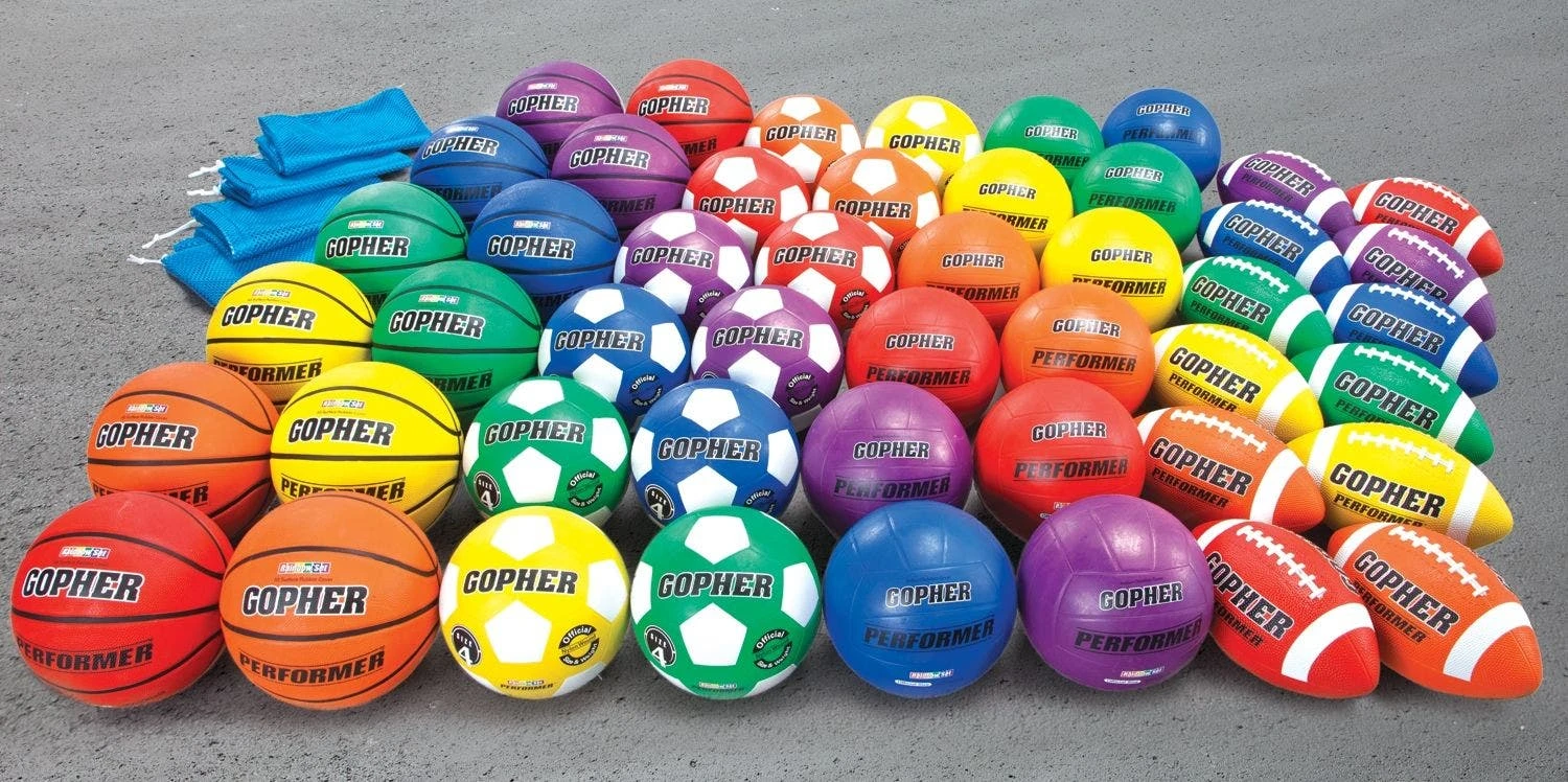 Rainbow Sport Ball Packs