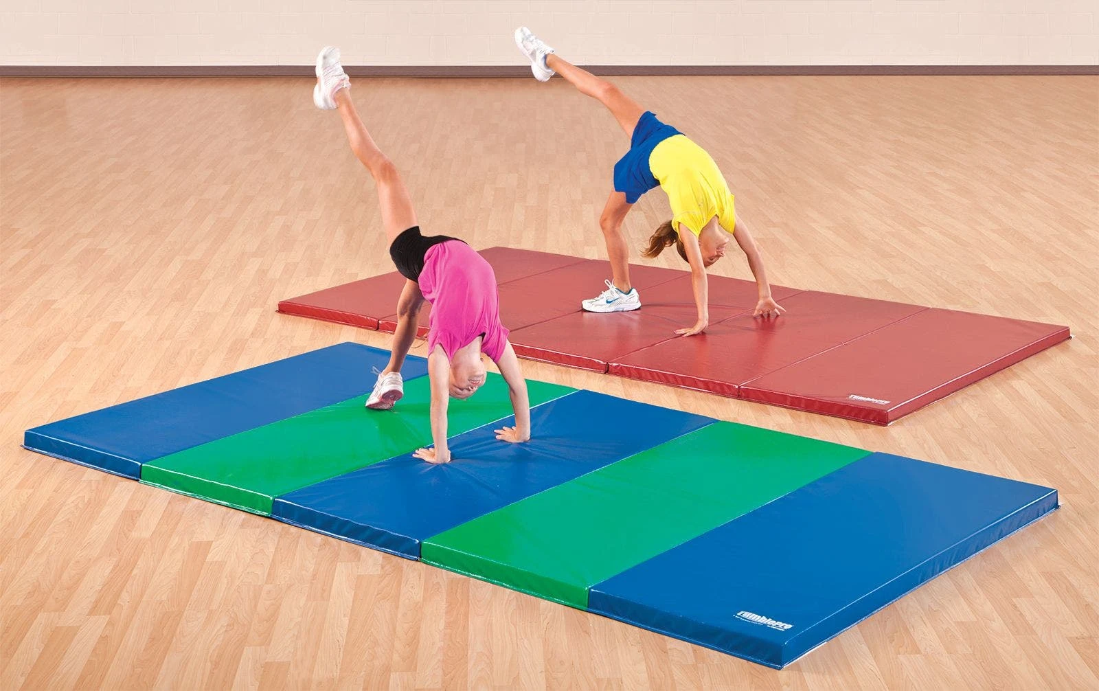 TumblePro 2-3/8" Layered-Foam Custom Logo Gymnastics Mats - Image 23