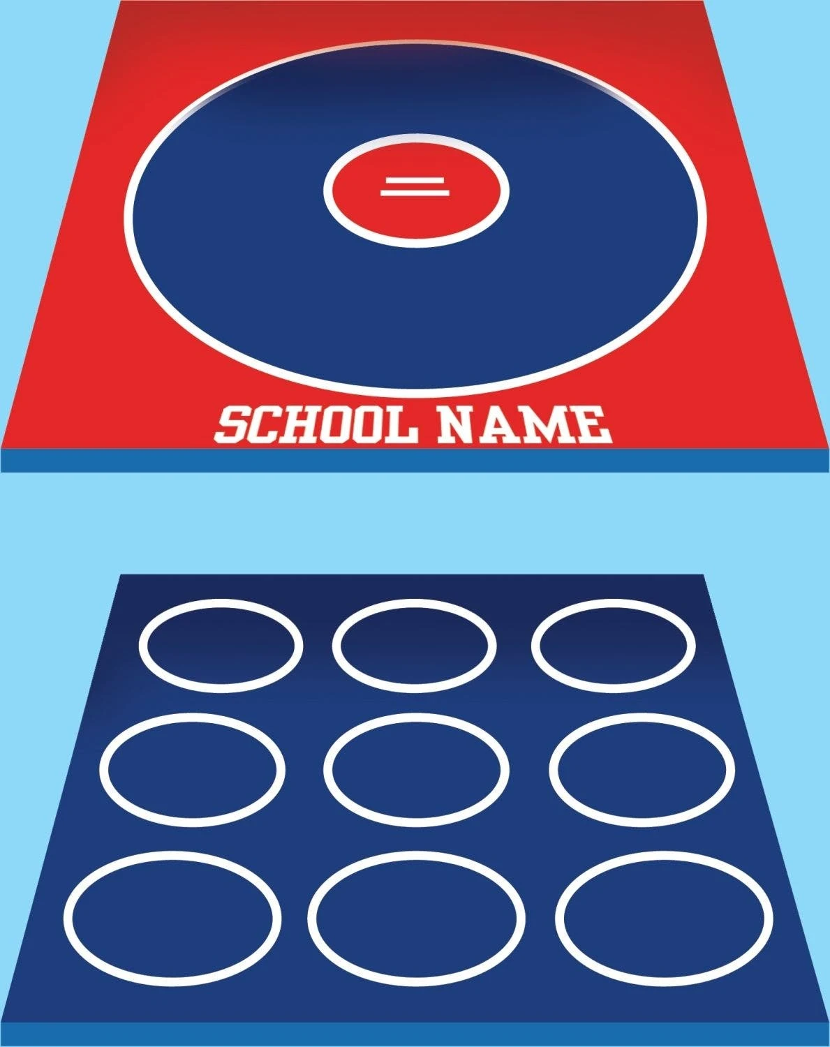 Resilite Classic Wrestling Mats