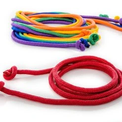 Rainbow Polypropylene Jump Ropes