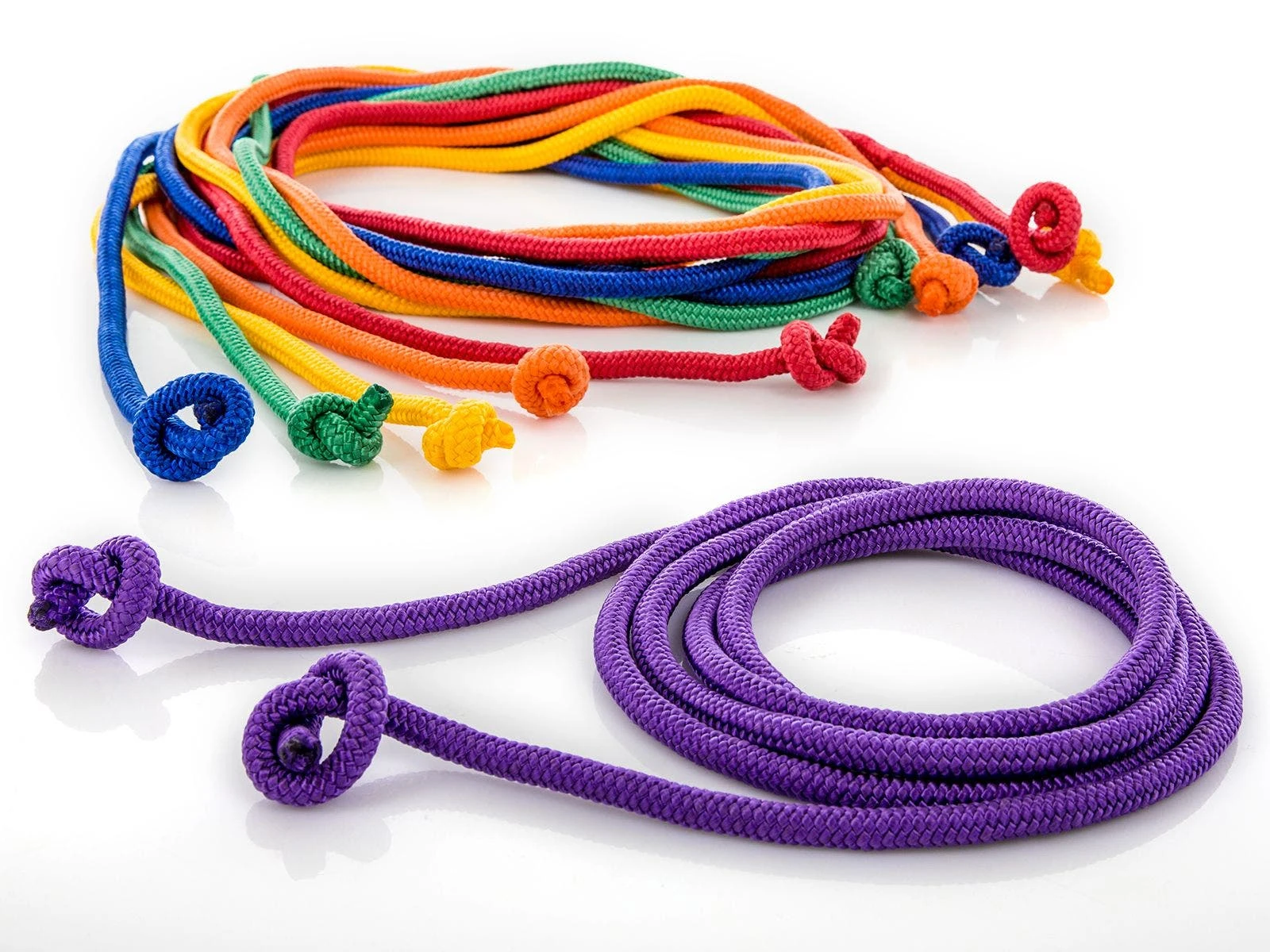 Rainbow Polypropylene Jump Ropes - Image 3