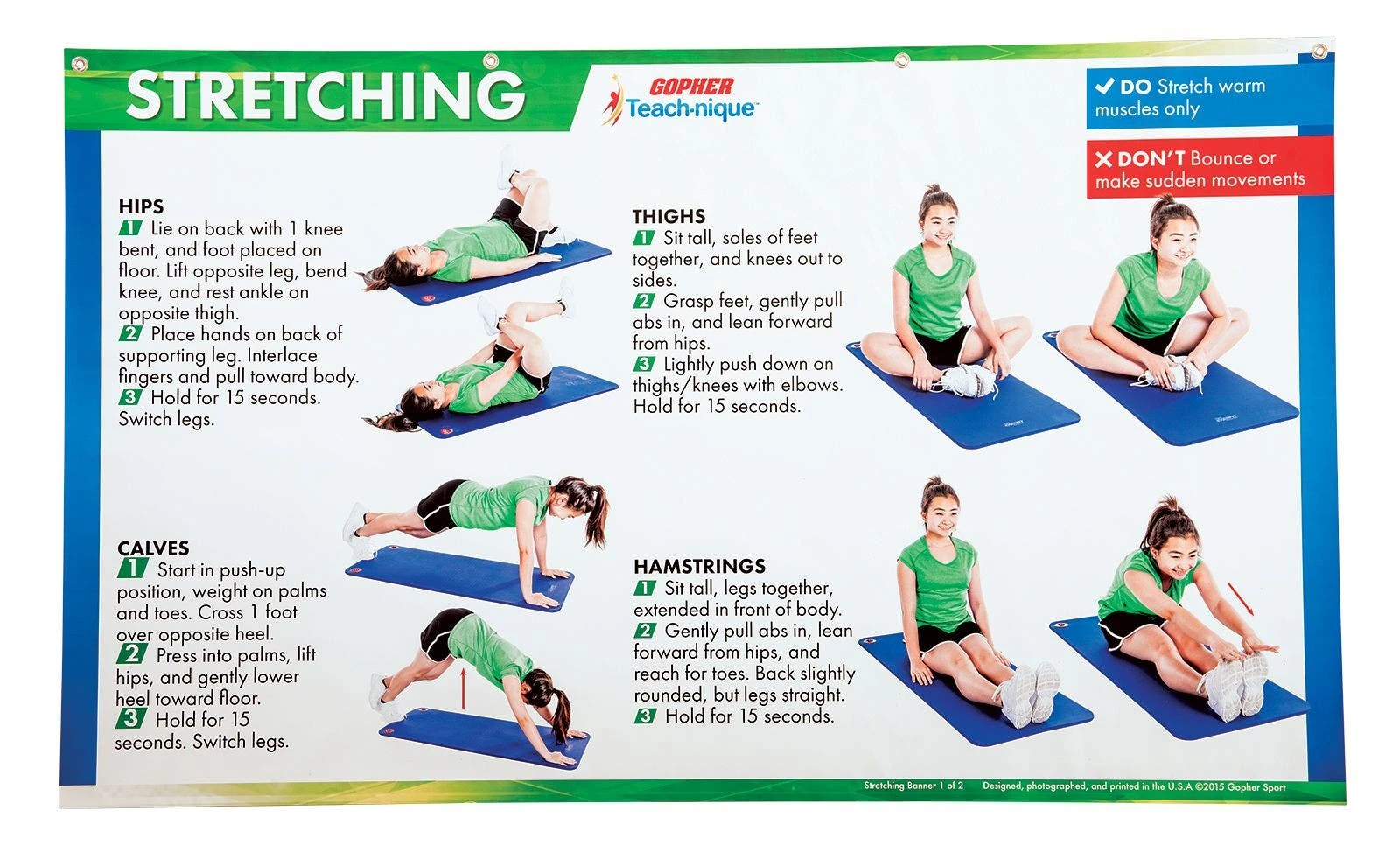 Teach-nique Stretching Banners - Image 2