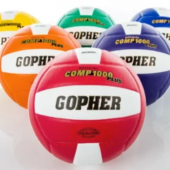 Gopher Comp Rainbow 1000 Plus Composite Volleyballs