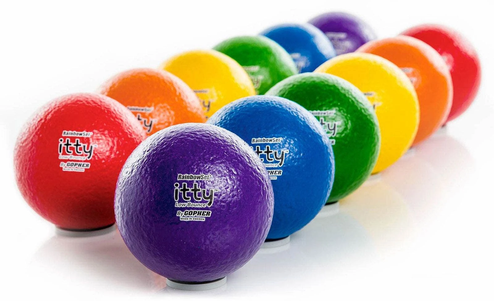 Rainbow Itty Coated-Foam Balls - Image 3