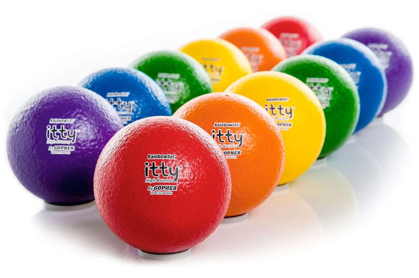 Rainbow Itty Coated-Foam Balls - Image 4