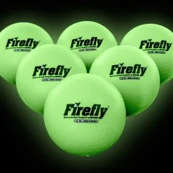 FireFly Glow In The Dark Coated-Foam Dodgeballs