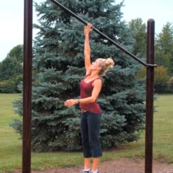Outdoor Fitness High Jump