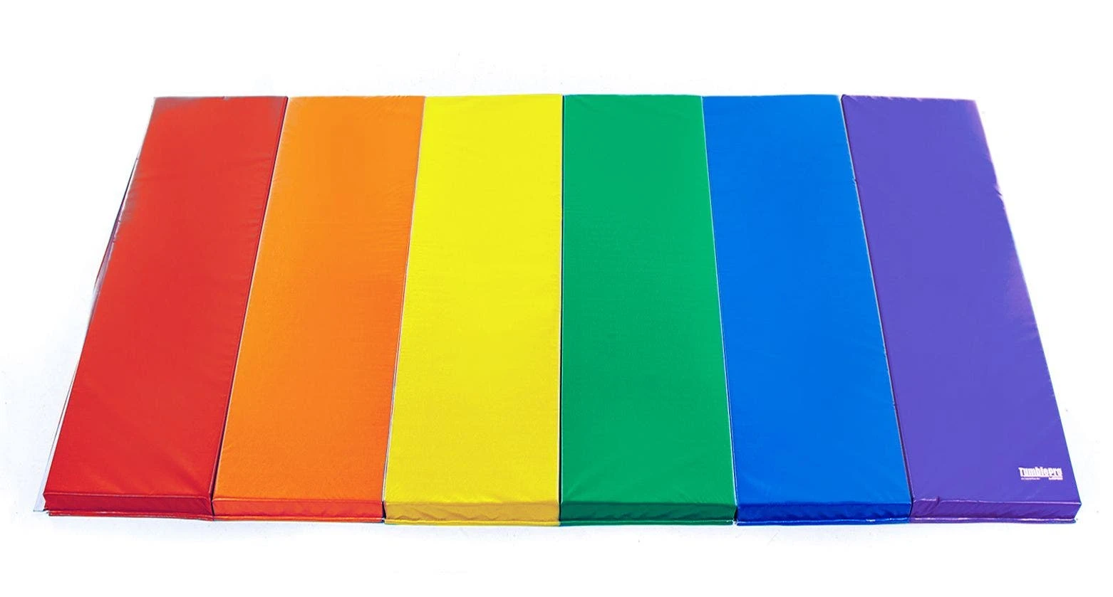 TumblePro 2-3/8" Layered-Foam Rainbow Gymnastics Mats