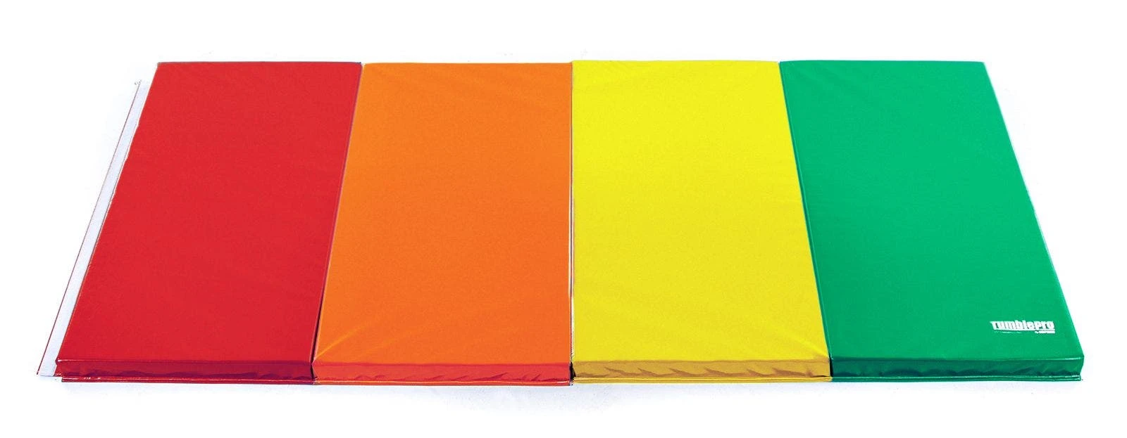 TumblePro 2-3/8" Layered-Foam Rainbow Gymnastics Mats - Image 5