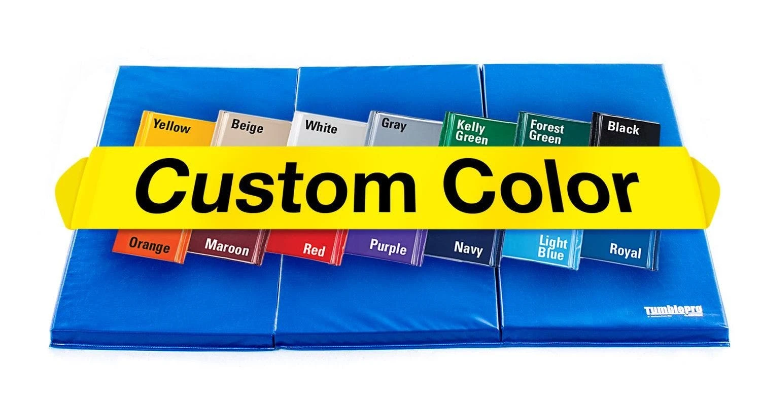 TumblePro 2-3/8" Layered-Foam Custom Color Gymnastics Mats - Image 3