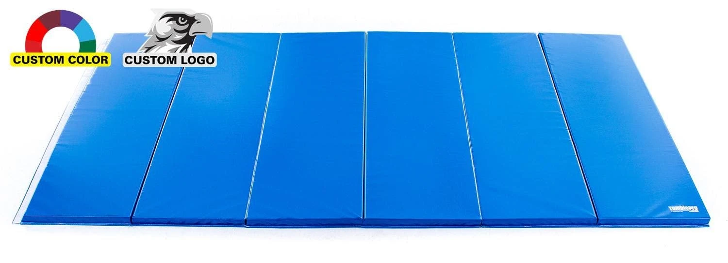 TumblePro 2-3/8" Layered-Foam Custom Logo Instructor Mats - Image 4