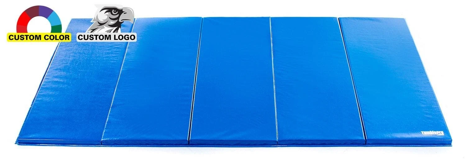 TumblePro 2" Polyethylene-Foam Reduced Injury Factor Custom Logo Gymnastics Mats - Image 4