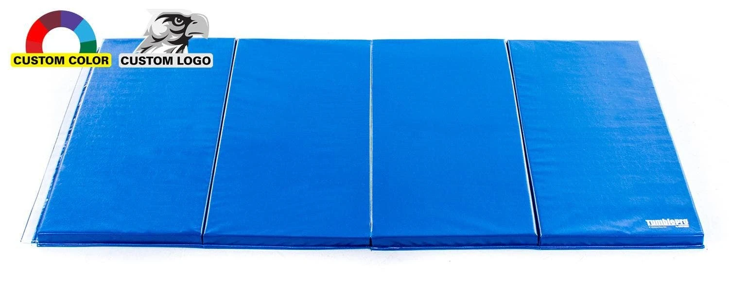 TumblePro 2" Polyethylene-Foam Reduced Injury Factor Custom Logo Gymnastics Mats - Image 8