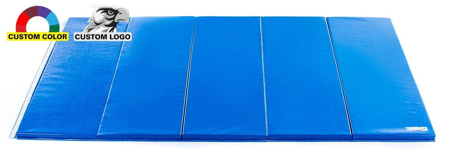 TumblePro 2" Polyethylene-Foam Reduced Injury Factor Custom Logo Gymnastics Mats - Image 10
