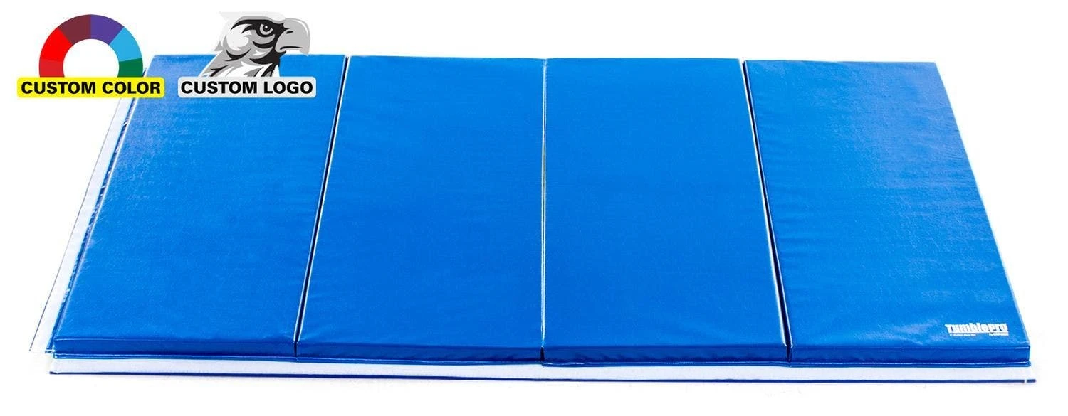 TumblePro 2" Polyethylene-Foam Reduced Injury Factor Custom Logo Gymnastics Mats - Image 14
