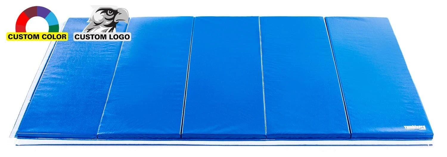 TumblePro 2" Polyethylene-Foam Reduced Injury Factor Custom Logo Gymnastics Mats - Image 16