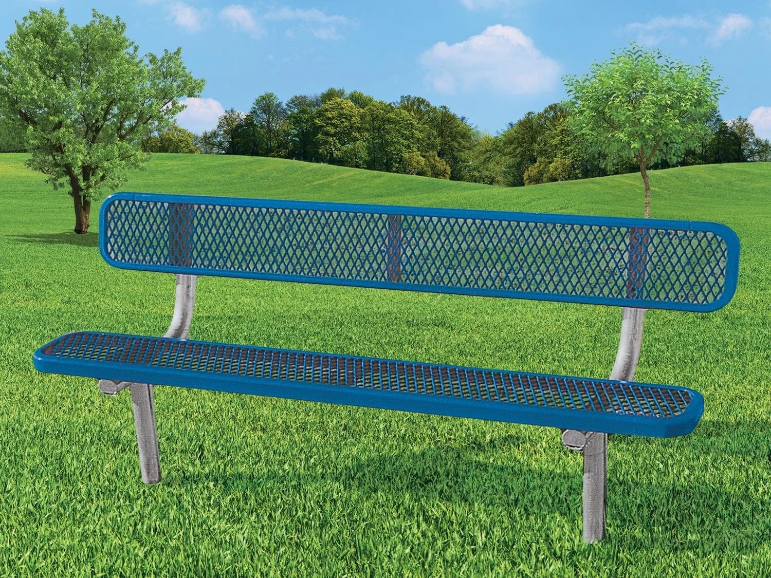 Coated-Steel Benches - Image 5