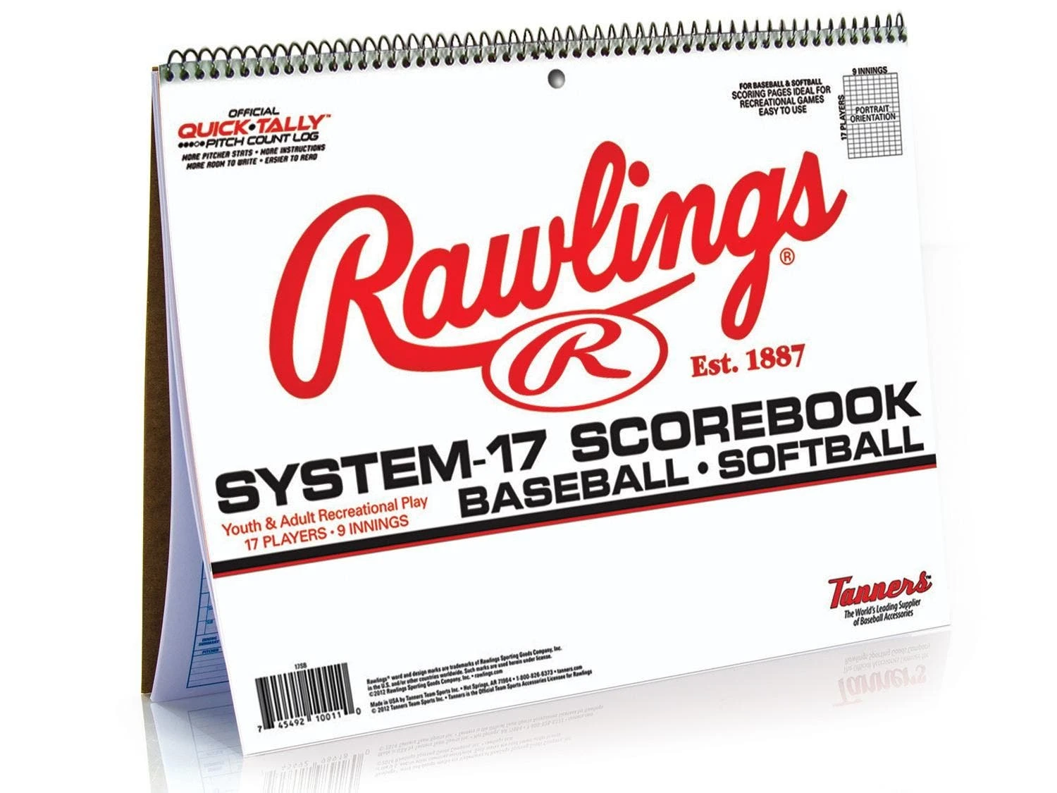 Rawlings System 17 Baseball/Softball Scorebook