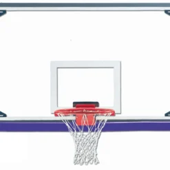 GARED Aluminum Framed Glass Backboard