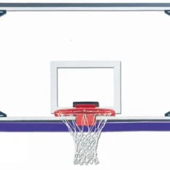GARED Aluminum Framed Glass Backboard Package