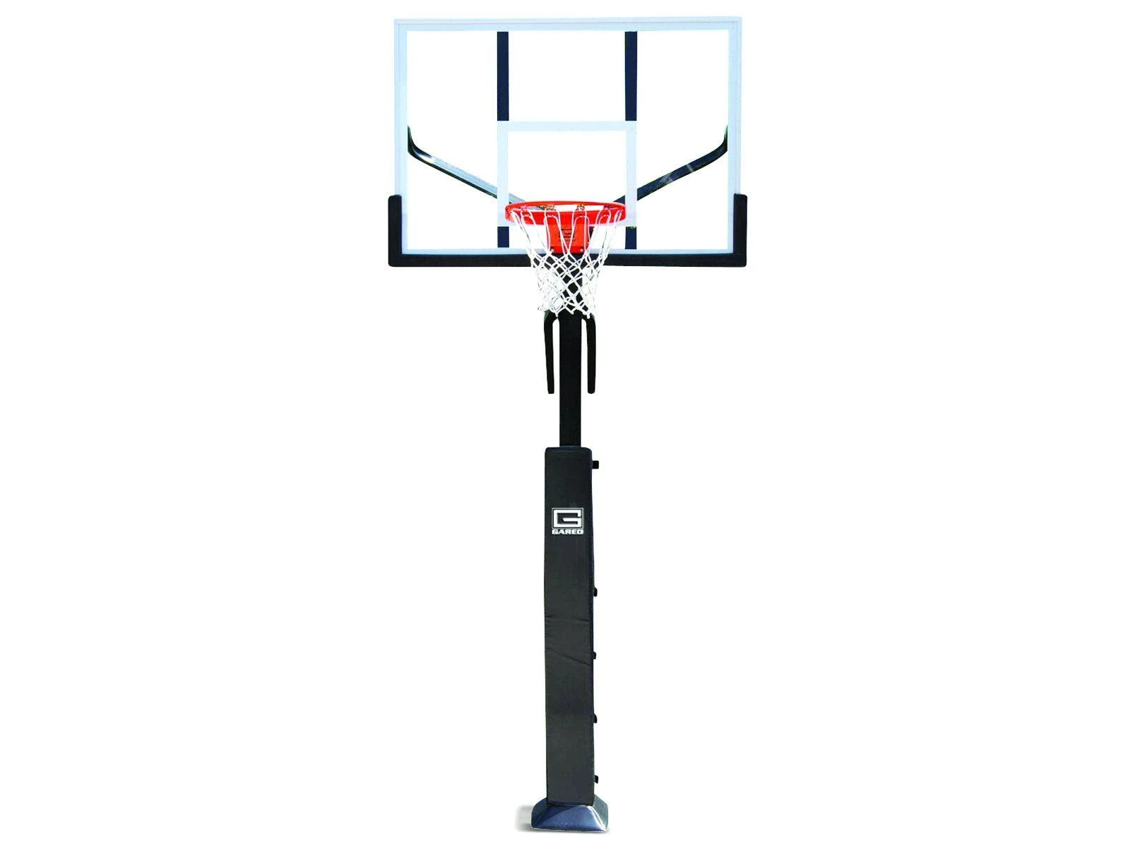 GARED Collegiate Jam Adjustable Outdoor Basketball System