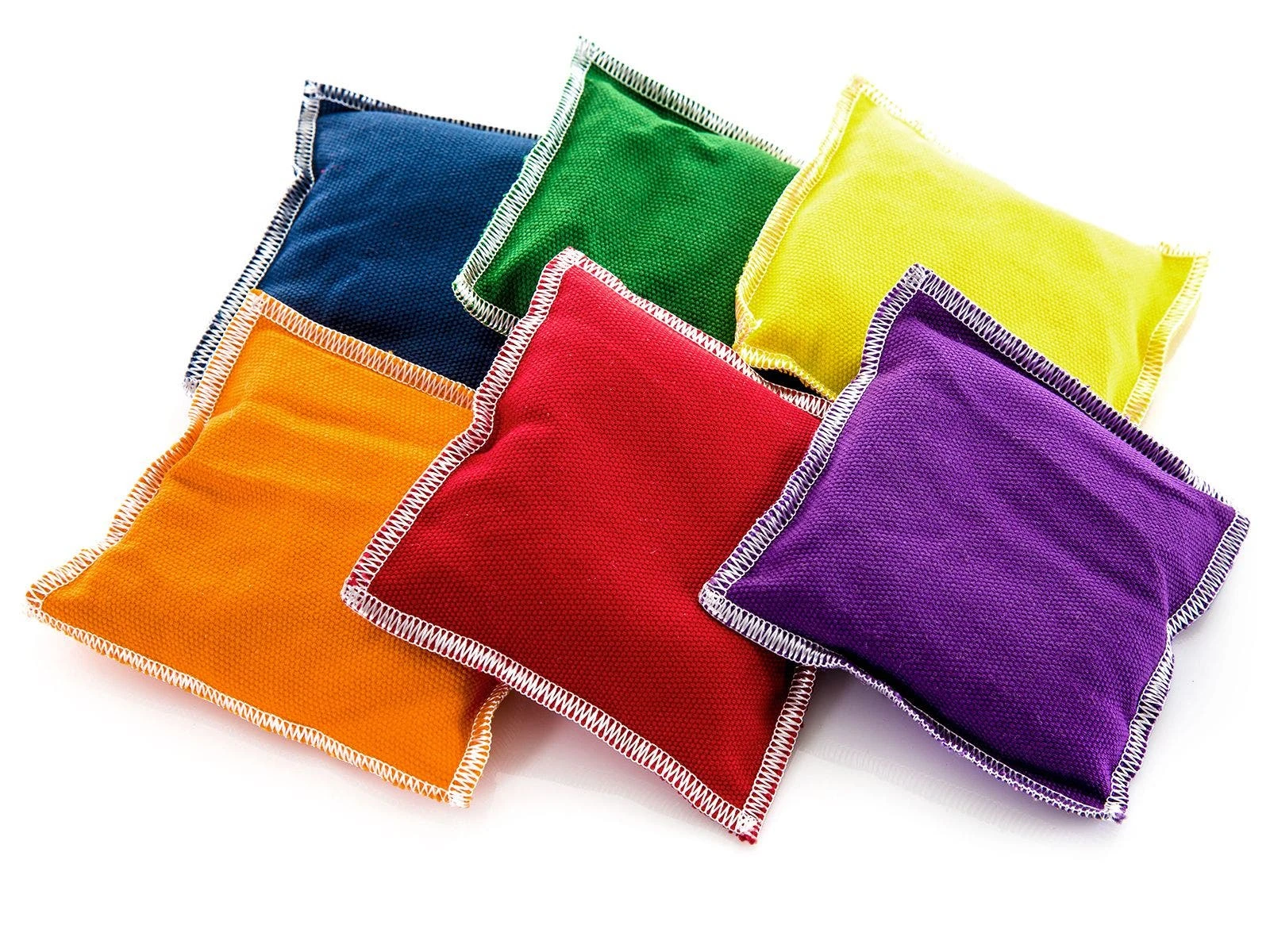 Rainbow Polyester & Cotton Beanbags - Image 4