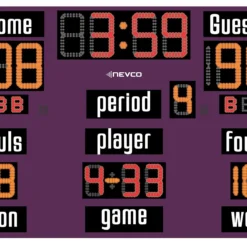 Basketball/Volleyball/Wrestling Scoreboards
