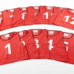 FitPro Numbered Mesh Vest Sets