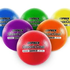 Rainbow ClassicCoat Squeeze Coated-Foam Balls