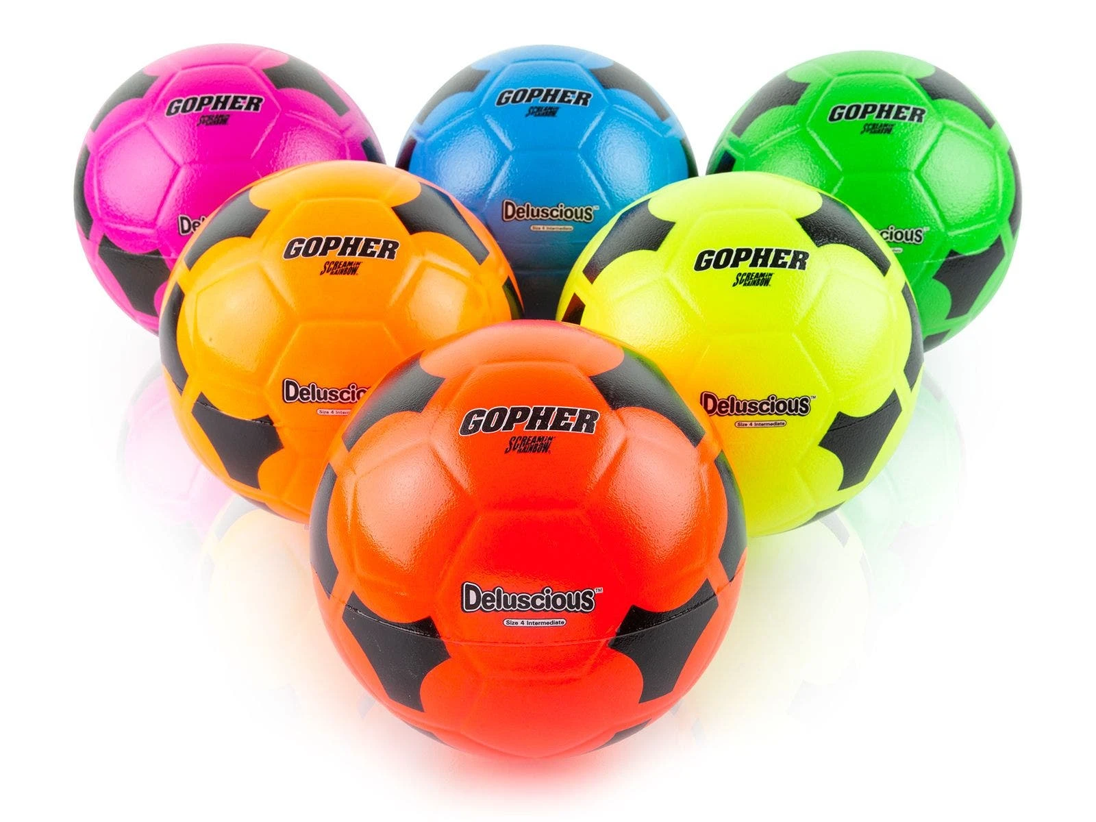 Screamin' Rainbow Deluscious Foam Balls - Image 4