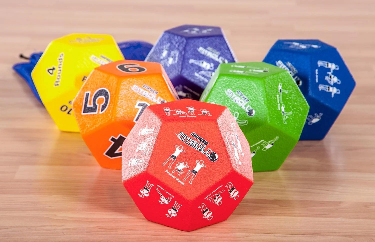 ACTIVE! FitRoll Dice Set