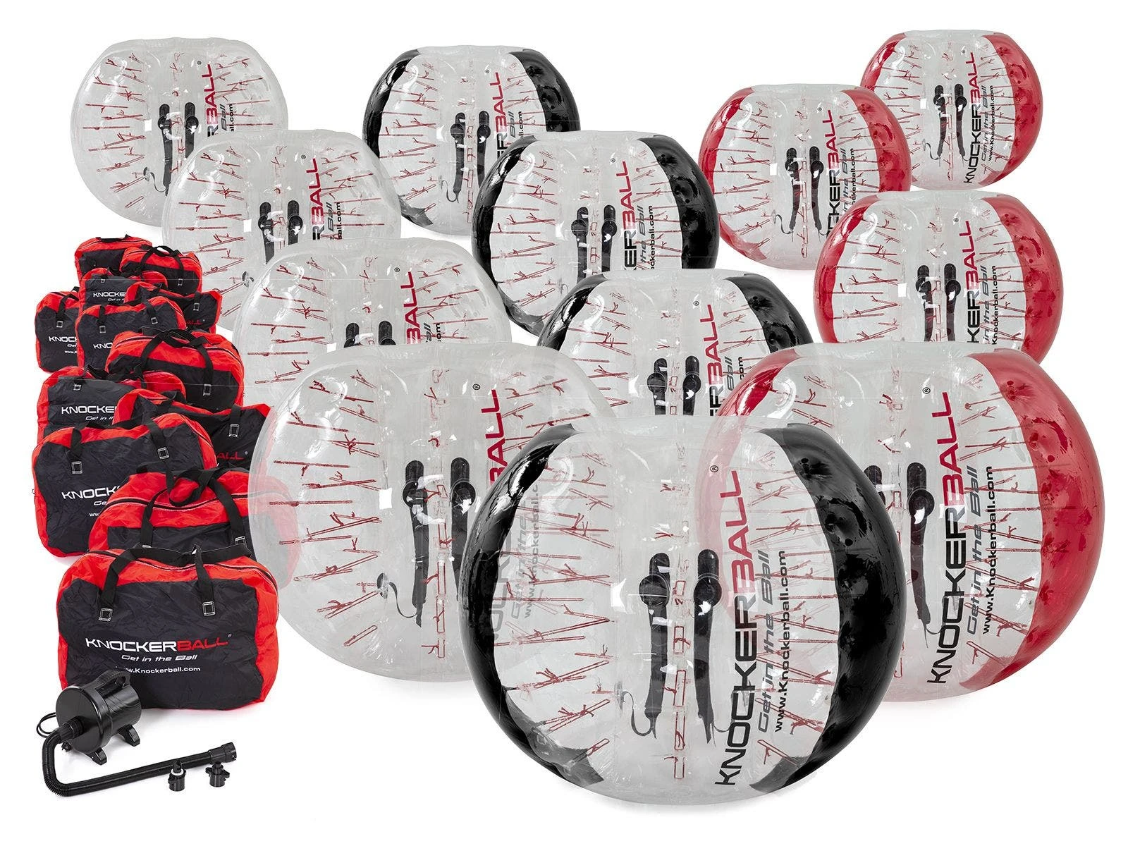 KnockerBall Intermediate Bubble Soccer Packs
