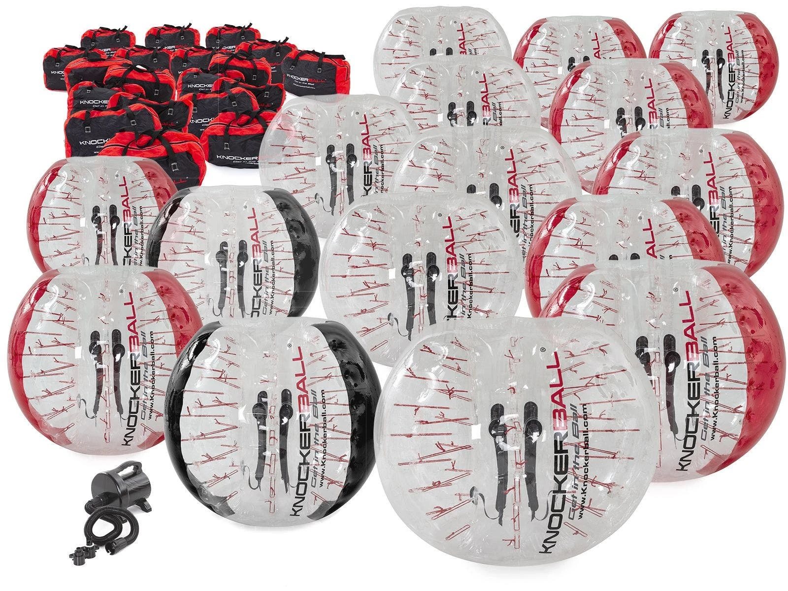 KnockerBall Intermediate Bubble Soccer Packs - Image 4