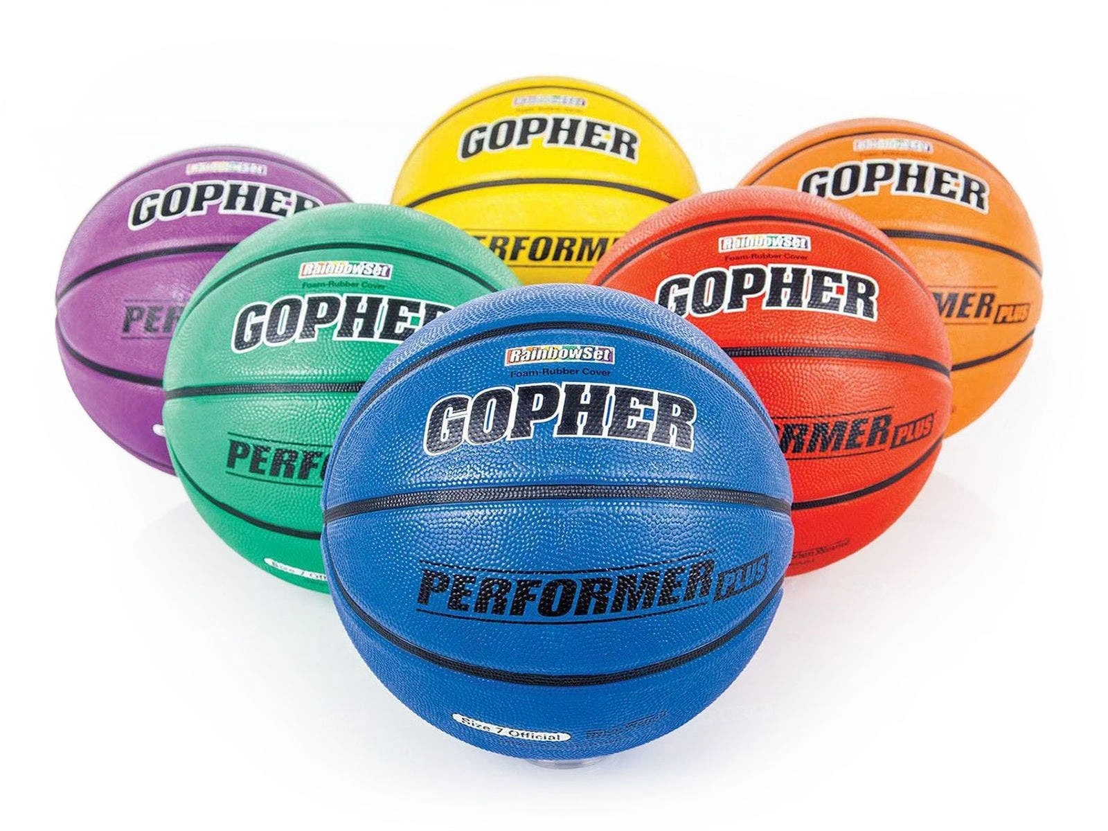 Rainbow Performer Plus Rubber Ball Packs - Image 7